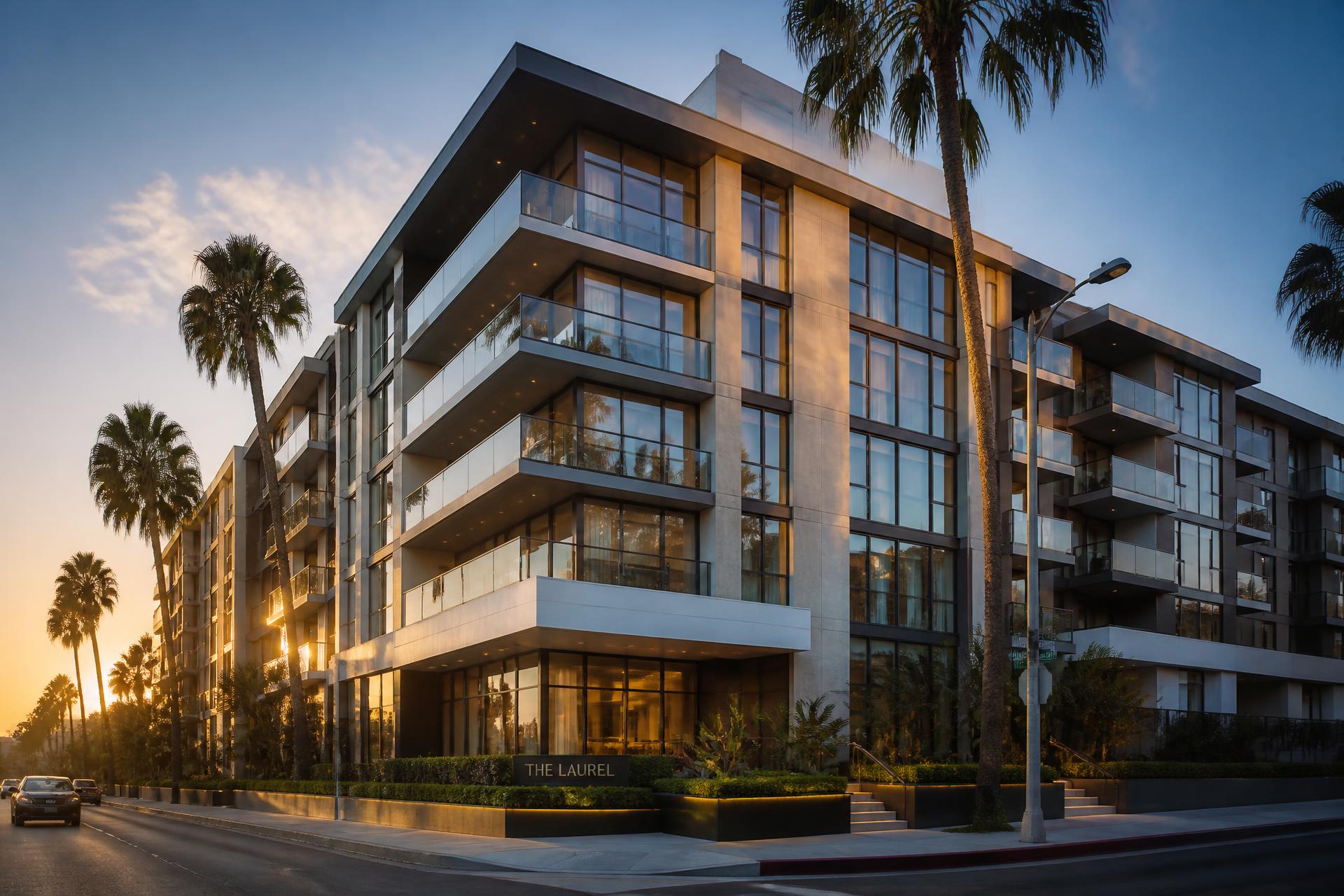Modern Los Angeles coastal property